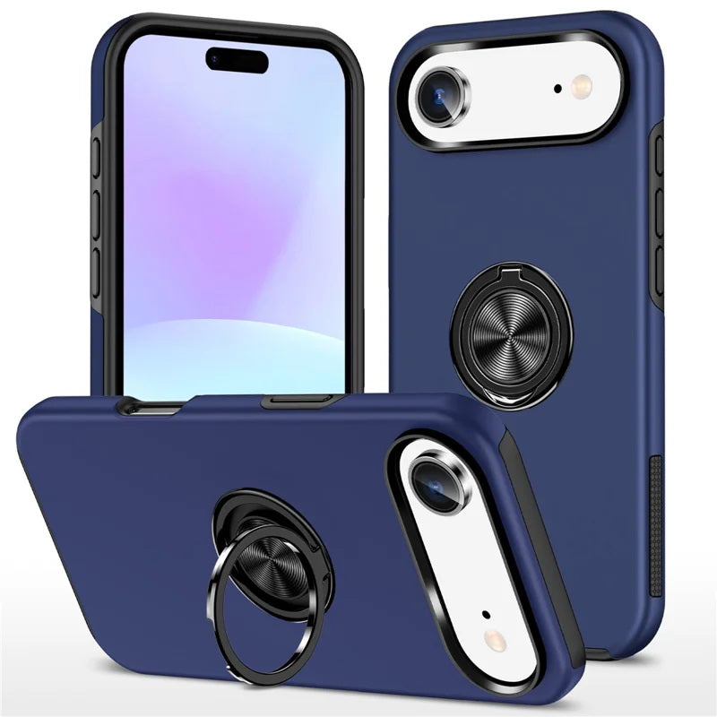 Hybrid Magnetic Invisible Ring Case for iPhone 17 Air Hybrid Magnetic Invisible Ring Case for iPhone 17 Air